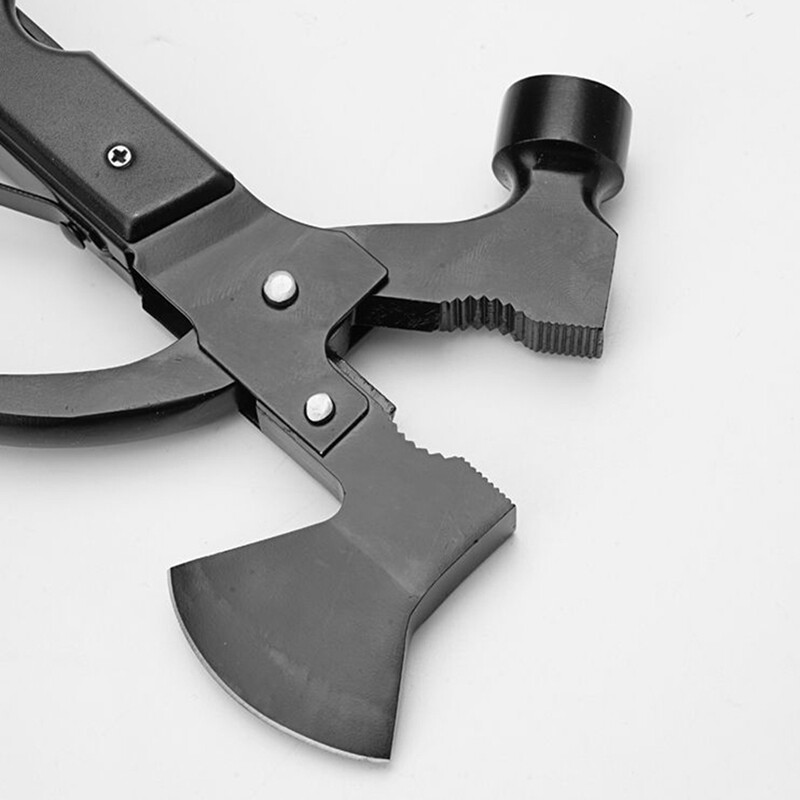 Daugiafunkcis kirvis Hammer Nešiojamos replės Plaktukas Sulankstomas šlifuotas nagų plaktukas Išdaužto lango plaktukas Automobilio gelbėjimo įrankis