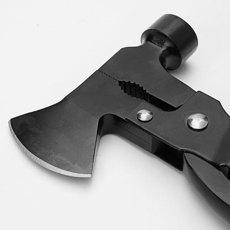 Daugiafunkcis kirvis Hammer Nešiojamos replės Plaktukas Sulankstomas šlifuotas nagų plaktukas Išdaužto lango plaktukas Automobilio gelbėjimo įrankis