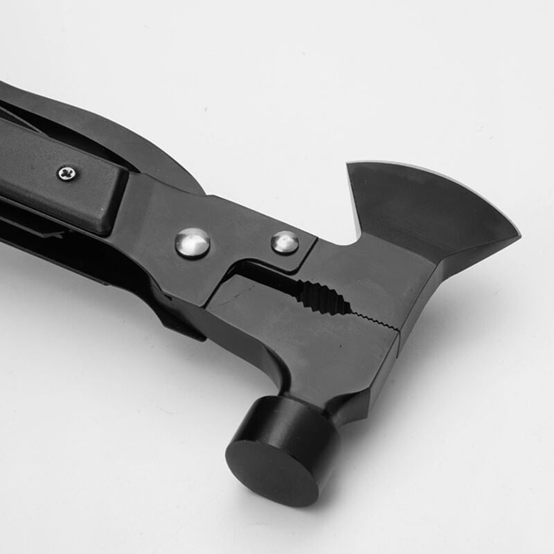 Daugiafunkcis kirvis Hammer Nešiojamos replės Plaktukas Sulankstomas šlifuotas nagų plaktukas Išdaužto lango plaktukas Automobilio gelbėjimo įrankis