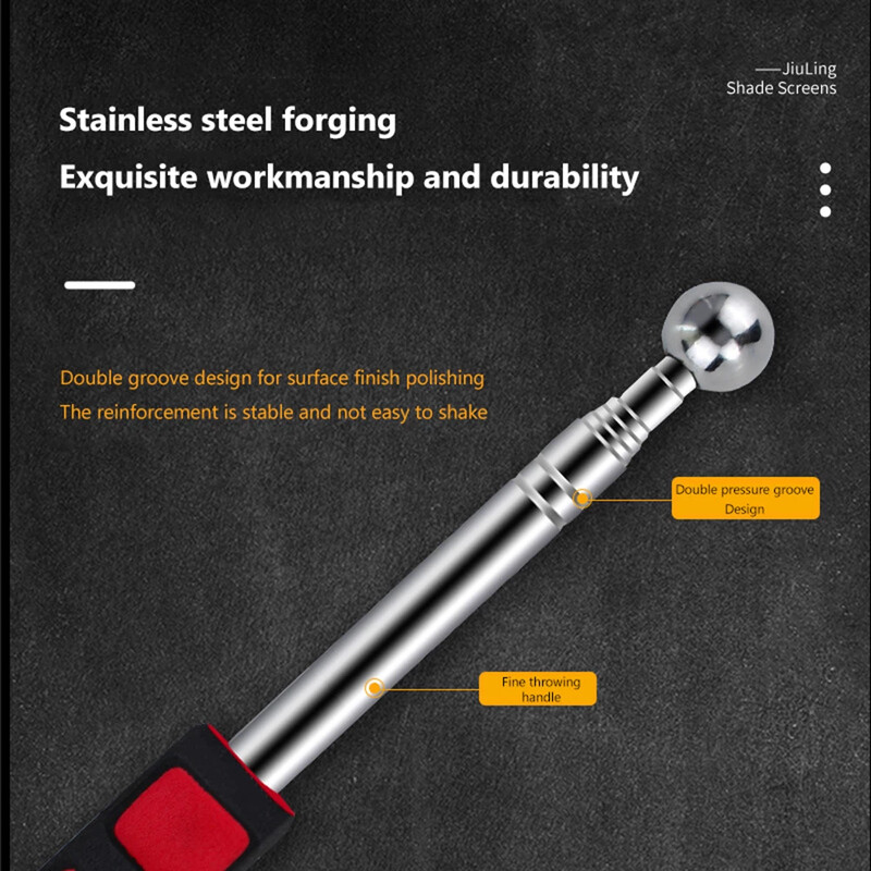 Teleszkópos falellenőrző kalapács falak padlók mennyezetek csempe teszt teleszkópos vastagodási ellenőrző kalapács