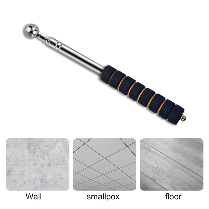 Teleszkópos falellenőrző kalapács falak padlók mennyezetek csempe teszt teleszkópos vastagodási ellenőrző kalapács