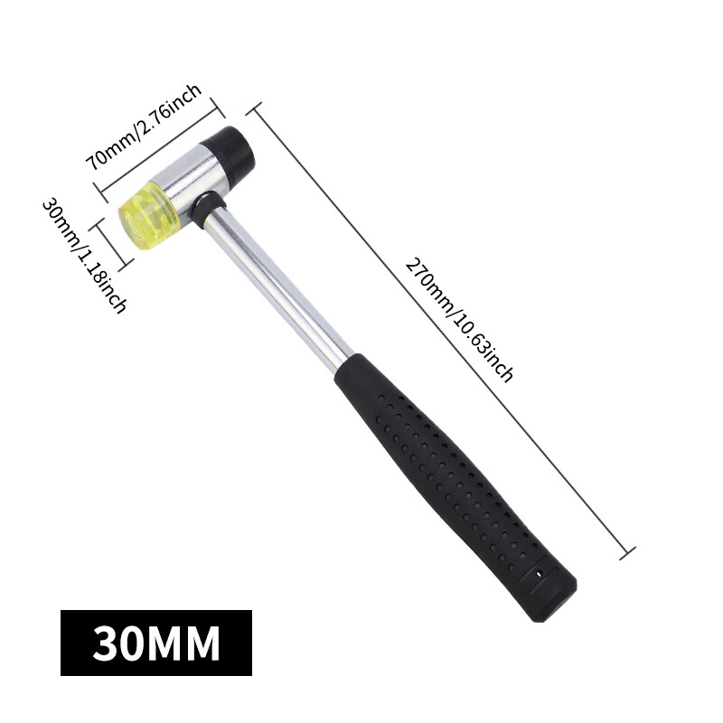 Λαστιχένιο σφυρί μικρό σφυρί λαστιχένιο σφυρί καουτσούκ εγκατάσταση σφυρί σφυρί αυτοκόλλητο πλακάκι δαπέδου εργαλείο διακόσμησης σπιτιού λαστιχένιο σφυρί