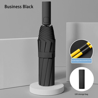 Xiaomi 24 Bone pilnībā automātisks dubulto kaulu salokāms lietussargs saules UV aizsardzībai pret lietus izturību un stipru vēja izturību