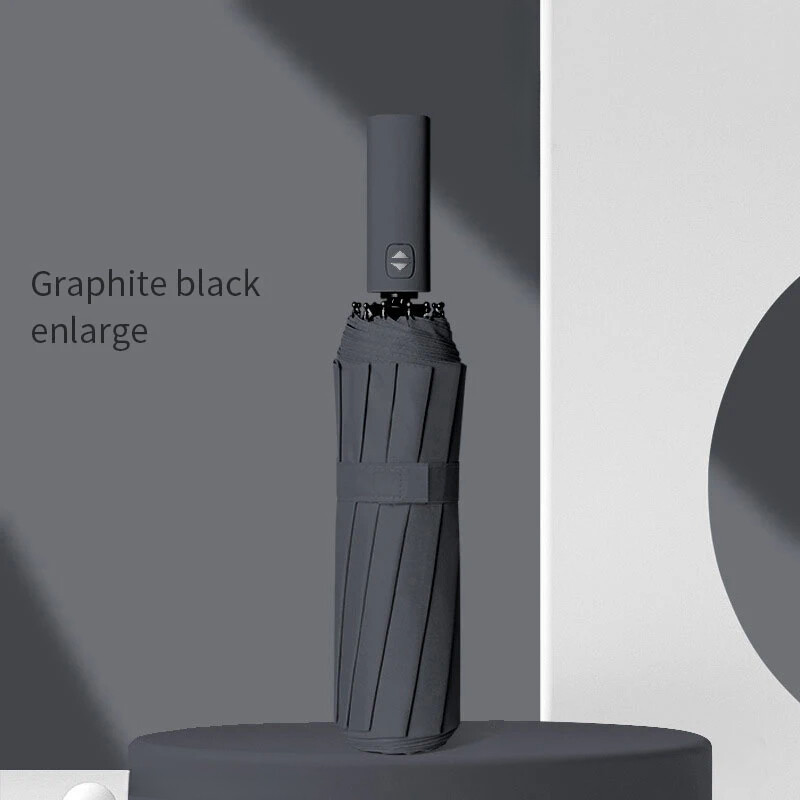 Xiaomi 24 Bone pilnībā automātisks dubulto kaulu salokāms lietussargs saules UV aizsardzībai pret lietus izturību un stipru vēja izturību