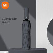 Xiaomi Umbrella 12 Bone Solid Color Umbrelă automată Lumină Pliabilă Dimensiuni mari Umbrelă de soare Protecție UV Umbrelă de exterior