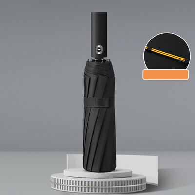 Xiaomi Umbrella 12 Bone Solid Color Umbrelă automată Lumină Pliabilă Dimensiuni mari Umbrelă de soare Protecție UV Umbrelă de exterior