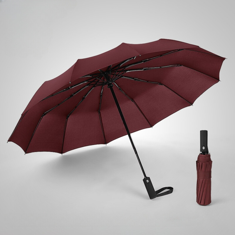 3-sklopivi automatski kišobran otporan na vjetar, veliki kišobran od 12 kostiju Papirnati kišobran Slatki kišni kišobran Idylist store sombrilla Schirm