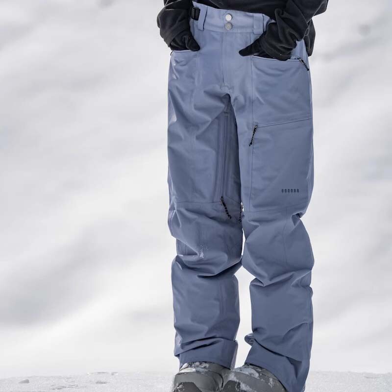 2024 Αντιανεμικό ζεστό νέο γυναικείο χειμερινό παντελόνι σκι Αδιάβροχο χαλαρό ανδρικό παντελόνι για σνόουμπορντ από πολυεστέρα για ενήλικες