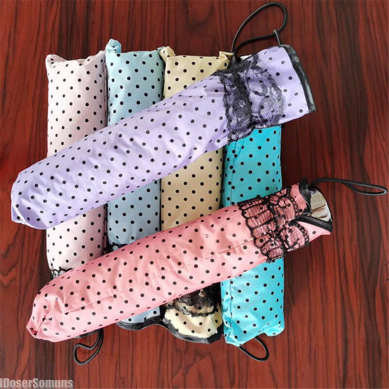 Paragvas rokasgrāmata sievietei lietus un saules dāvanai, jauns tauriņu mežģīņu UV lietussargs