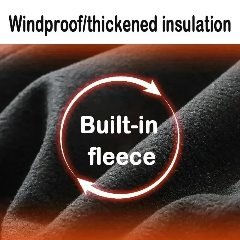 Žiemos lauko nusidėvėjimui atsparios kelių sluoksnių dvisluoksnės sustorėjusios minkštos vilnos izoliacijos vandeniui atsparios kelių kišenių taktinės kelnės