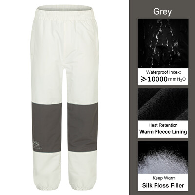 Pantaloni de schi LDSKI, femei, bărbați, impermeabili, izolați termic, căptușeală din fleece, sporturi de iarnă, pantaloni reflectorizați din țesătură pongee pentru snowboard.