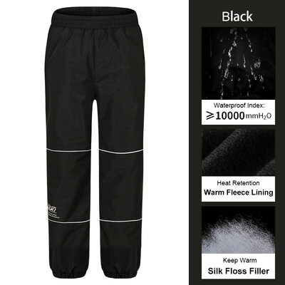 Pantaloni de schi LDSKI, femei, bărbați, impermeabili, izolați termic, căptușeală din fleece, sporturi de iarnă, pantaloni reflectorizați din țesătură pongee pentru snowboard.