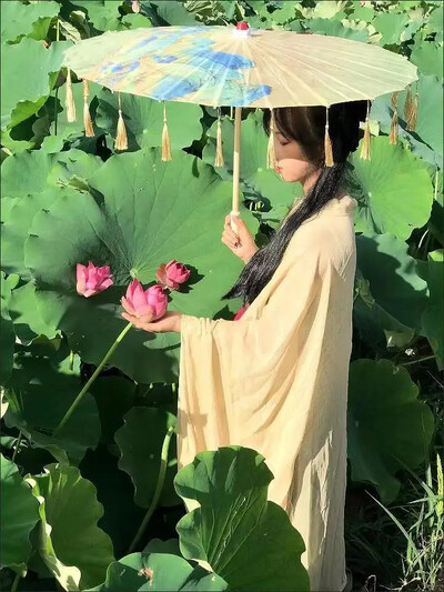 Japāņu dzija Eļļas Papīrs Zīda audums Lapsa Lietussargu Apģērbs Senās Ķīnas princeses Drāmas Baltā Amatniecības Kosplejā Saulessargs Paragvas