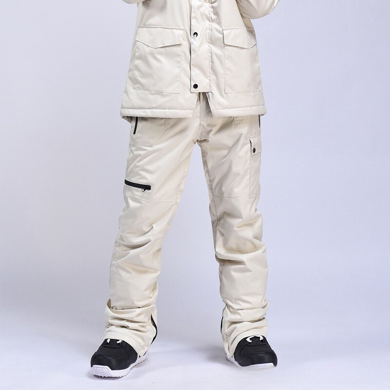 Νέο ανδρικό και θηλυκό χειμερινό παντελόνι για σκι, αντιανεμικό αδιάβροχο, ζεστό αναπνεύσιμο παντελόνι snowboarding για άνδρες και γυναίκες