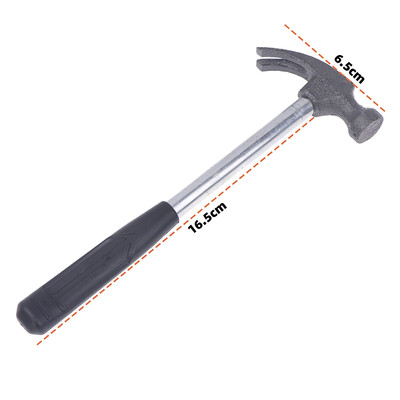 Instrument de uz casnic Ciocan puternic multifuncțional Ramshorn din oțel cu conținut ridicat de carbon, cauciuc, mâner anti-alunecare, Mini ciocan mic de fier