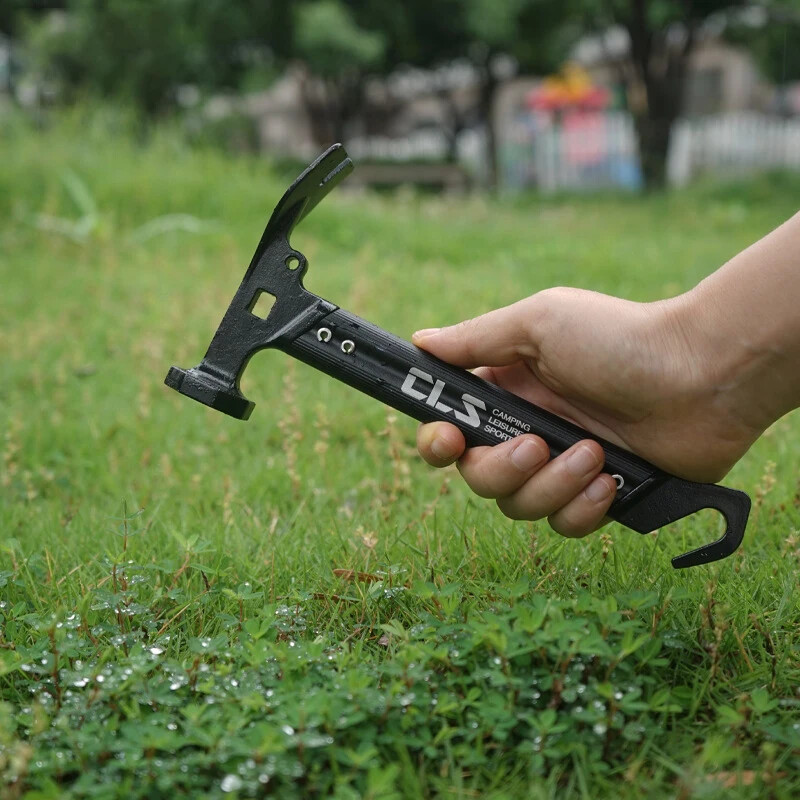 Kahepealine matkahaamer roostevabast terasest maapulgad Haamri telginaelte seadistamine Multifunktsionaalne abitööriist Hammer Mini