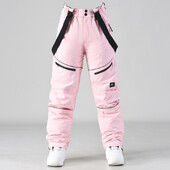 Jaunas slēpošanas bikses sievietēm vīriešiem ziemas termiskās aukstumizturīgas sabiezinātas slēpošanas bikses āra ūdensnecaurlaidīgas vēja necaurlaidīgas snovborda bikses