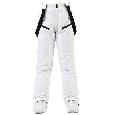 Pantaloni de schi Salopete, pantaloni de snowboard cu bavete, pantaloni de zăpadă cu bavete, pantaloni pentru costum de schi, pantaloni de zăpadă, pantaloni de snowboarding pentru bărbați și femei
