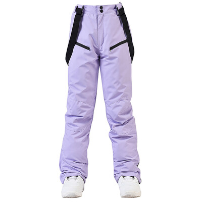 Pantaloni de schi Salopete, pantaloni de snowboard cu bavete, pantaloni de zăpadă cu bavete, pantaloni pentru costum de schi, pantaloni de zăpadă, pantaloni de snowboarding pentru bărbați și femei