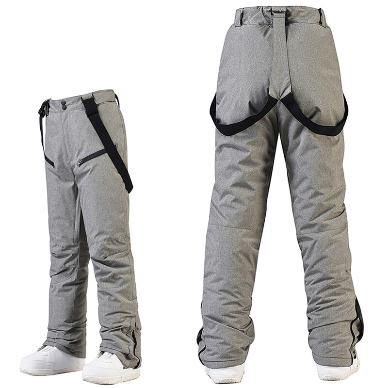 Pantaloni de schi Salopete, pantaloni de snowboard cu bavete, pantaloni de zăpadă cu bavete, pantaloni pentru costum de schi, pantaloni de zăpadă, pantaloni de snowboarding pentru bărbați și femei