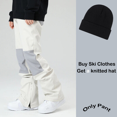 Παντελόνι χιονιού Χειμερινό νέο παντελόνι σκι Γυναικεία Ανδρικά Παντελόνια Snowboard για εξωτερικούς χώρους Cargo Ζεστά αντιανεμικά αδιάβροχα αθλητικά παντελόνια για χιόνι Στολές σκι