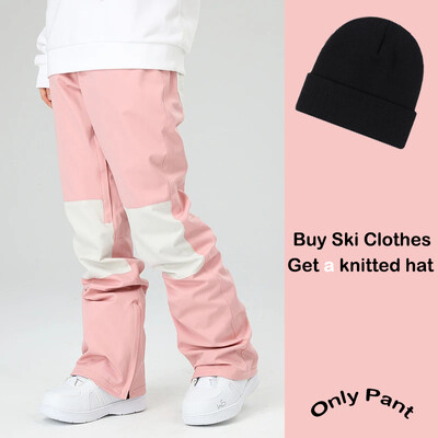 Παντελόνι χιονιού Χειμερινό νέο παντελόνι σκι Γυναικεία Ανδρικά Παντελόνια Snowboard για εξωτερικούς χώρους Cargo Ζεστά αντιανεμικά αδιάβροχα αθλητικά παντελόνια για χιόνι Στολές σκι