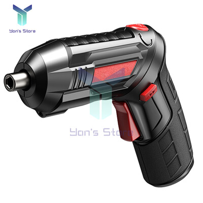 Οικιακό ηλεκτρικό κατσαβίδι Επαναφορτιζόμενο κρουστικό δράπανο μπαταρίας Ασύρματο ηλεκτρικό κατσαβίδι σετ ηλεκτρικό κατσαβίδι