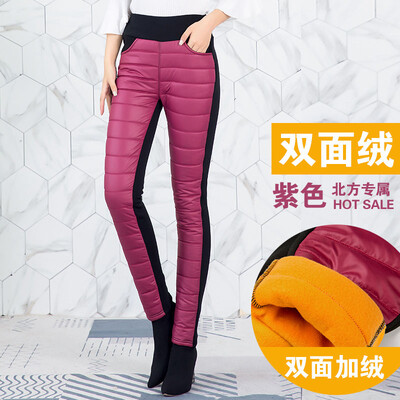 Įprastos aksominės šiltos kelnės Motinos pieštukų antblauzdžiai 2021 m. tamprios kelnės moteriškos bėgiojimo antblauzdžiai