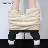 Ανδρικό χοντρό φλις παντελόνι Φούτερ Ζεστό καθημερινό εξωτερικό φθινόπωρο Χειμώνας 2021