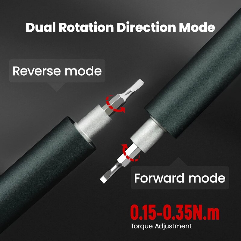 28 in 1 Precīzijas elektrisko skrūvgriežu komplekts Magnētiskais bezvadu skrūvgriezis ar griezes momenta regulēšanu Xiaomi iPhone elektroinstrumentiem