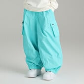 Pantaloni de schi noi 2022, pentru bărbați și femei, supradimensionați, iarna, snowboarding, pantaloni de schi, echipament de schi pentru tineret, pantaloni de schi caldi, impermeabili