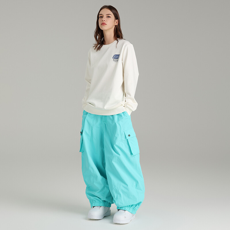 Pantaloni de schi noi 2022, pentru bărbați și femei, supradimensionați, iarna, snowboarding, pantaloni de schi, echipament de schi pentru tineret, pantaloni de schi caldi, impermeabili