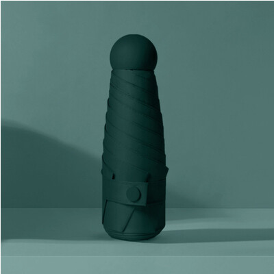 Mini model de fructe 9 culori Umbrelă de protecție solară Rezistent la vânt, protecție anti-UV, 5 pliante, portabilă de călătorie, ploaie, femei, copii, umbrelă de soare de buzunar