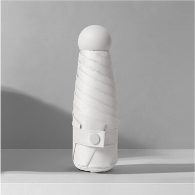 Mini model de fructe 9 culori Umbrelă de protecție solară Rezistent la vânt, protecție anti-UV, 5 pliante, portabilă de călătorie, ploaie, femei, copii, umbrelă de soare de buzunar