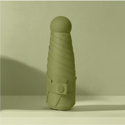 Mini model de fructe 9 culori Umbrelă de protecție solară Rezistent la vânt, protecție anti-UV, 5 pliante, portabilă de călătorie, ploaie, femei, copii, umbrelă de soare de buzunar