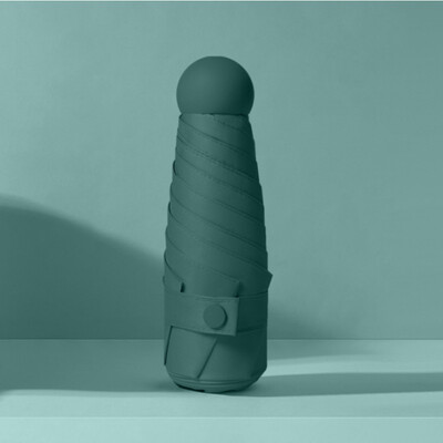 Mini model de fructe 9 culori Umbrelă de protecție solară Rezistent la vânt, protecție anti-UV, 5 pliante, portabilă de călătorie, ploaie, femei, copii, umbrelă de soare de buzunar