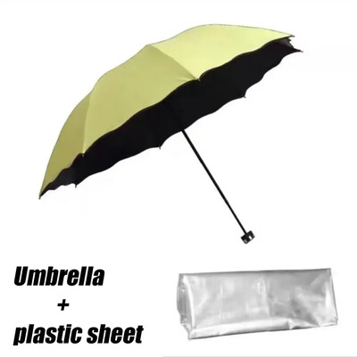 Nouă umbrelă UV cu pânză rezistentă la ploaie pentru bărbați, femei, copii, impermeabilă, detașabilă, impermeabilă, umbrelă de soare, impermeabilă.