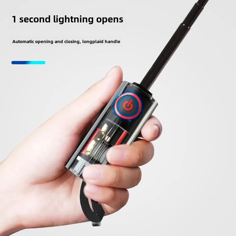 Saksa automaatne tagurpidi vihmavari Päikesevihm Kahe otstarbega kokkupandav kaheinimese vihmavari tagasilöögivastane