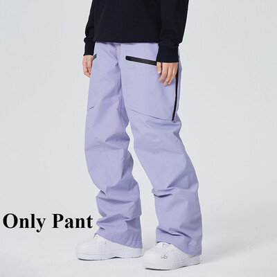 Pantaloni de zăpadă 2025 Sport în aer liber Îmbrăcăminte cu snowboardul de iarnă Pantaloni de schi largi, caldi, impermeabili, impermeabili, pentru femei, bărbați, haine
