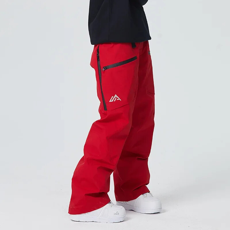 Pantaloni de zăpadă 2025 Sport în aer liber Îmbrăcăminte cu snowboardul de iarnă Pantaloni de schi largi, caldi, impermeabili, impermeabili, pentru femei, bărbați, haine