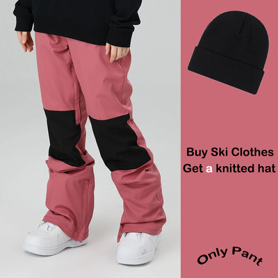 Παντελόνι σνόουμπορντ για εξωτερικούς χώρους Cargo Ζεστό αντιανεμικό αδιάβροχο αθλητικό παντελόνι χιονιού Χειμερινό νέο παντελόνι σκι Γυναικεία ανδρικά παντελόνια χιονιού Στολές σκι