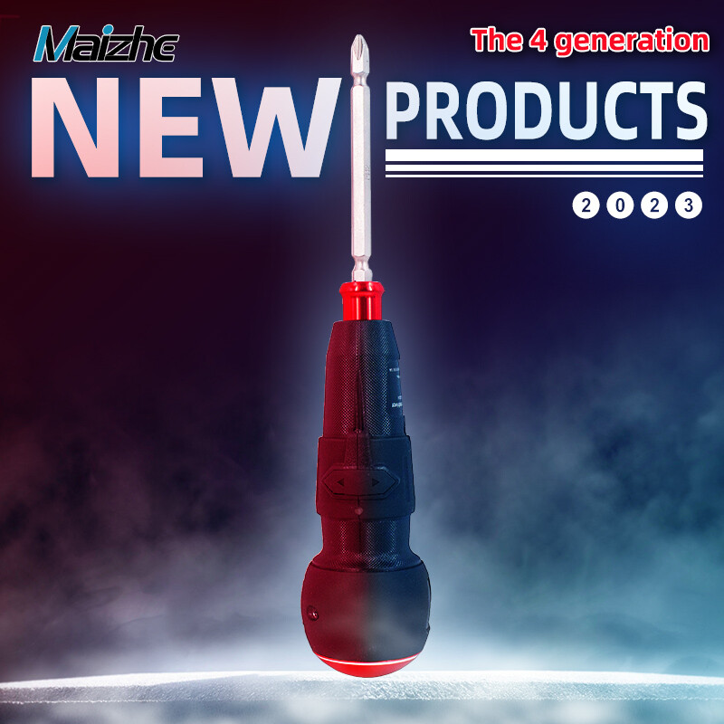 Șurubelniță electrică reîncărcabilă Maizhe Mini unealta electrică fără fir Mandrină cu schimbare rapidă Port de încărcare tip C pentru bricolaj