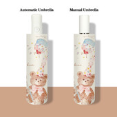 Torta Rođendanski Medvjed Kišobran Suncobran Kišobran otporan na vjetar i kišu UV otporan Slatki ženski kišobran Putni sklopivi prijenosni