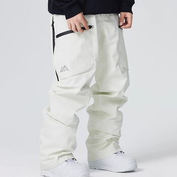 Snow Pants 2025 Pro New Outdoor Snowboard Wear Χειμερινά γυναικεία ανδρικά παντελόνια σκι Ζεστά αντιανεμικά αδιάβροχα αθλητικά χαλαρά παντελόνια για χιόνι