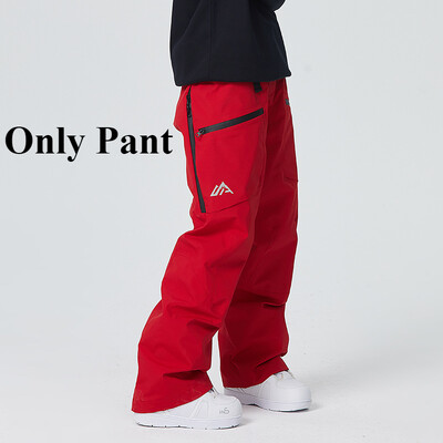 Snow Pants 2025 Pro New Outdoor Snowboard Wear Χειμερινά γυναικεία ανδρικά παντελόνια σκι Ζεστά αντιανεμικά αδιάβροχα αθλητικά χαλαρά παντελόνια για χιόνι