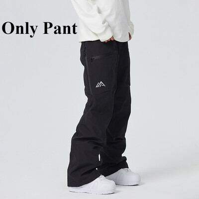 Snow Pants 2025 Pro New Outdoor Snowboard Wear Χειμερινά γυναικεία ανδρικά παντελόνια σκι Ζεστά αντιανεμικά αδιάβροχα αθλητικά χαλαρά παντελόνια για χιόνι