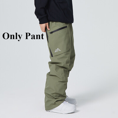 Snow Pants 2025 Pro New Outdoor Snowboard Wear Χειμερινά γυναικεία ανδρικά παντελόνια σκι Ζεστά αντιανεμικά αδιάβροχα αθλητικά χαλαρά παντελόνια για χιόνι