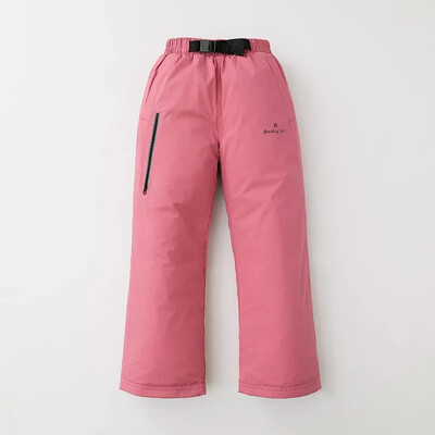 2025 Noua iarnă, solidă, caldă, pantaloni de schi pentru fete, largi, rezistenți la vânt, impermeabili, în aer liber, pentru copii, pantaloni de snowboarding, pantaloni de sport pentru copii