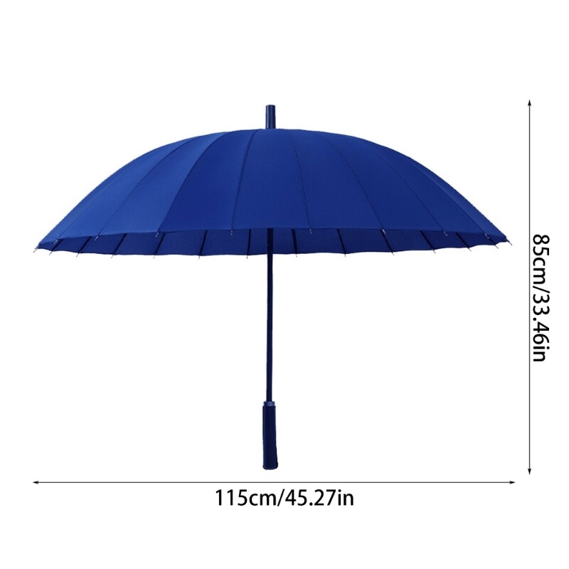 Επιχειρηματική ομπρέλα 24 πλευρών μεγάλου μεγέθους Καταφύγιο βροχής γρήγορου στεγνώματος Απολαύστε το A0KF εξωτερικού χώρου