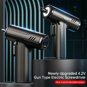 4,2 V 4 viteze cuplu reglabil șurubelniță electrică reîncărcabilă de uz casnic mini cap de șurubelniță electrică multifuncțională